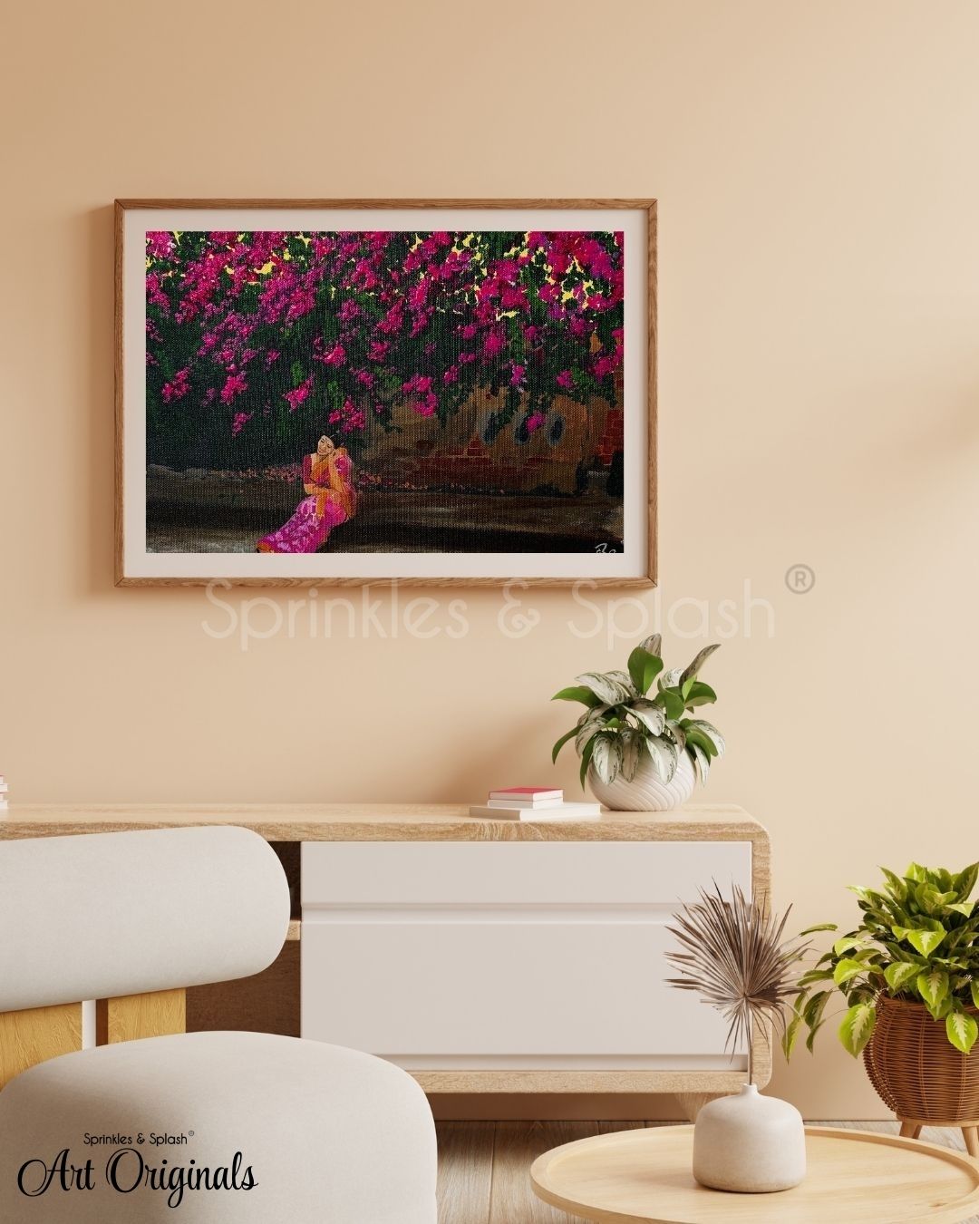 "BLOSSOMS OF PEACE" | Acrylics on Canvas