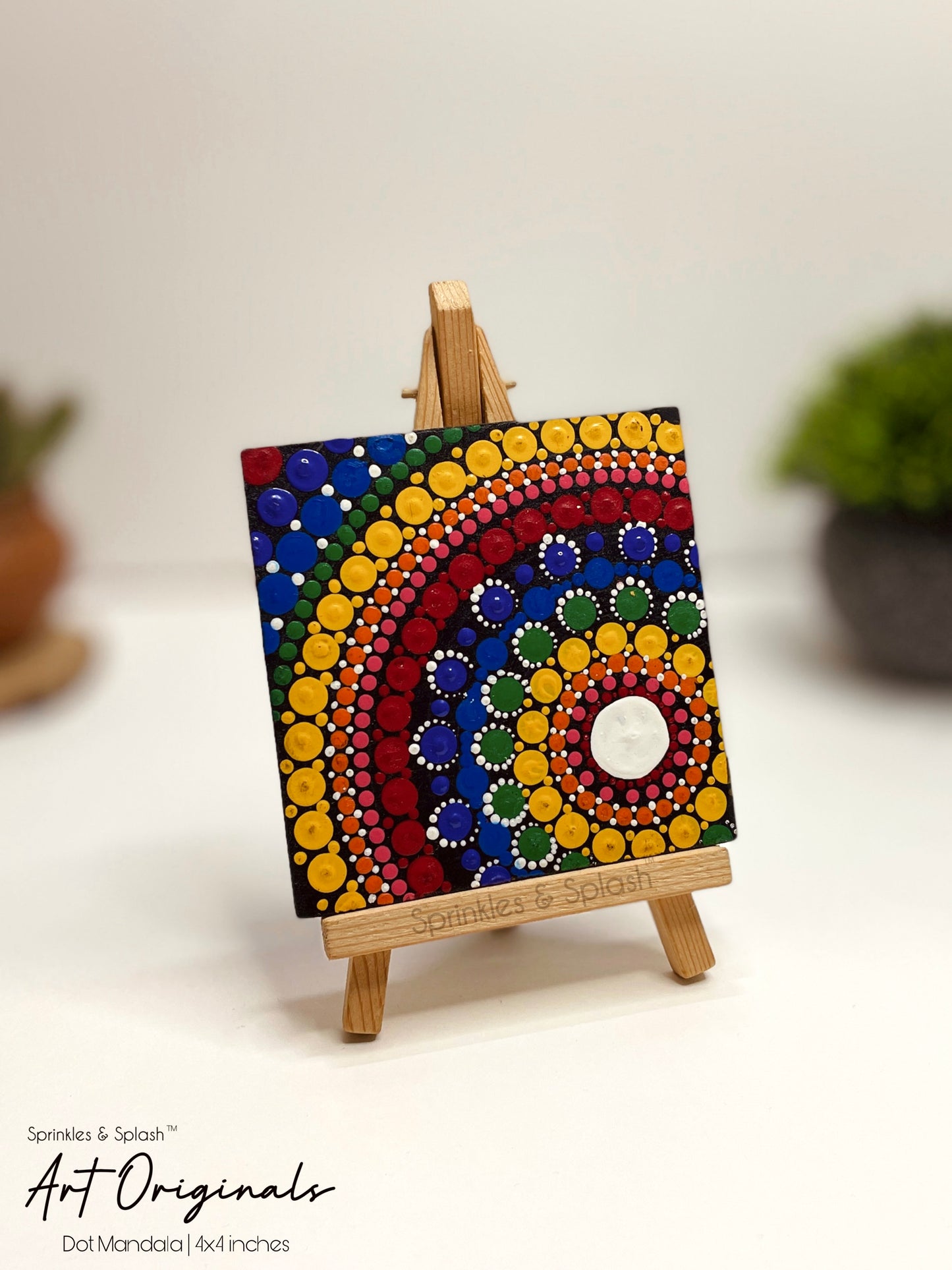 Warm Tones Mandala