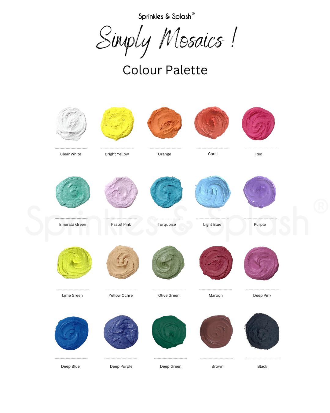 Simply Mosaics: Starter kit