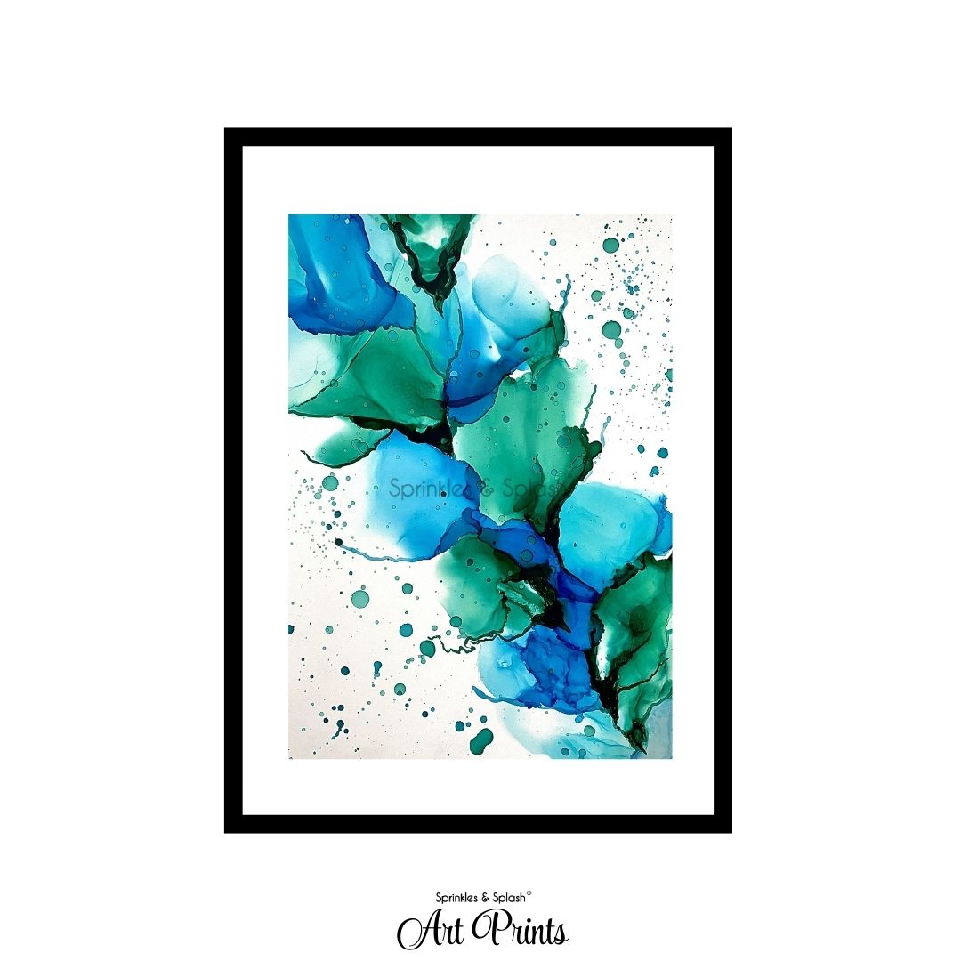 Shades of Blue: Art Prints