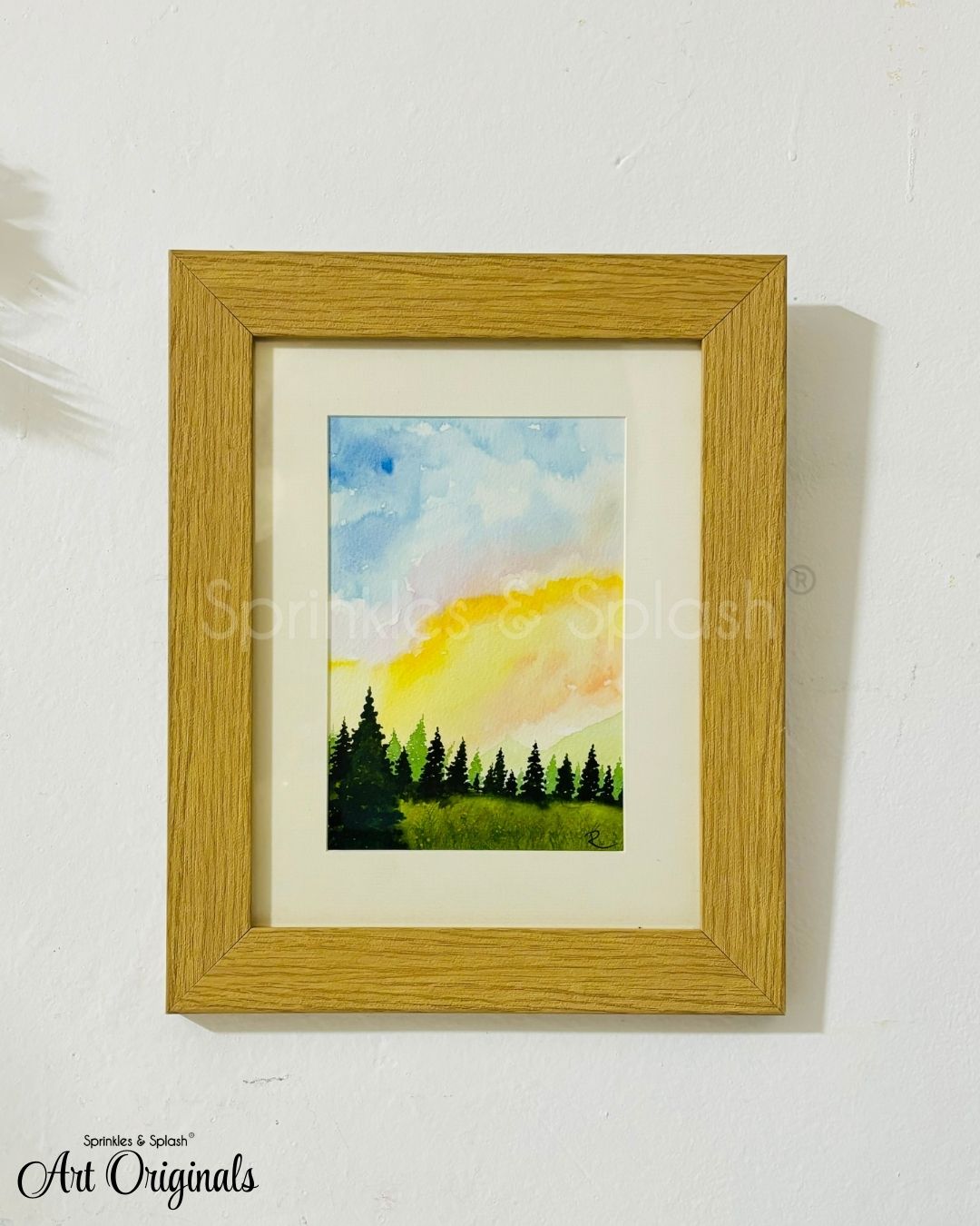 "MOUNTAIN MIST" | Watercolour on Cotton Paper