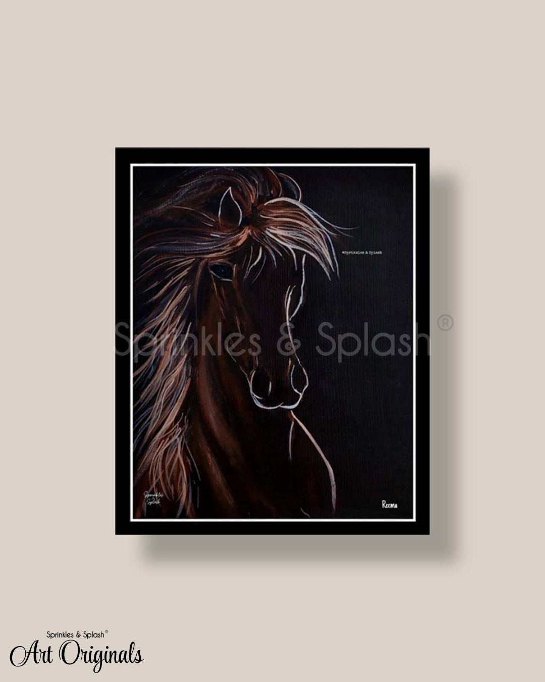 "BLAZE" | Oil on Canvas