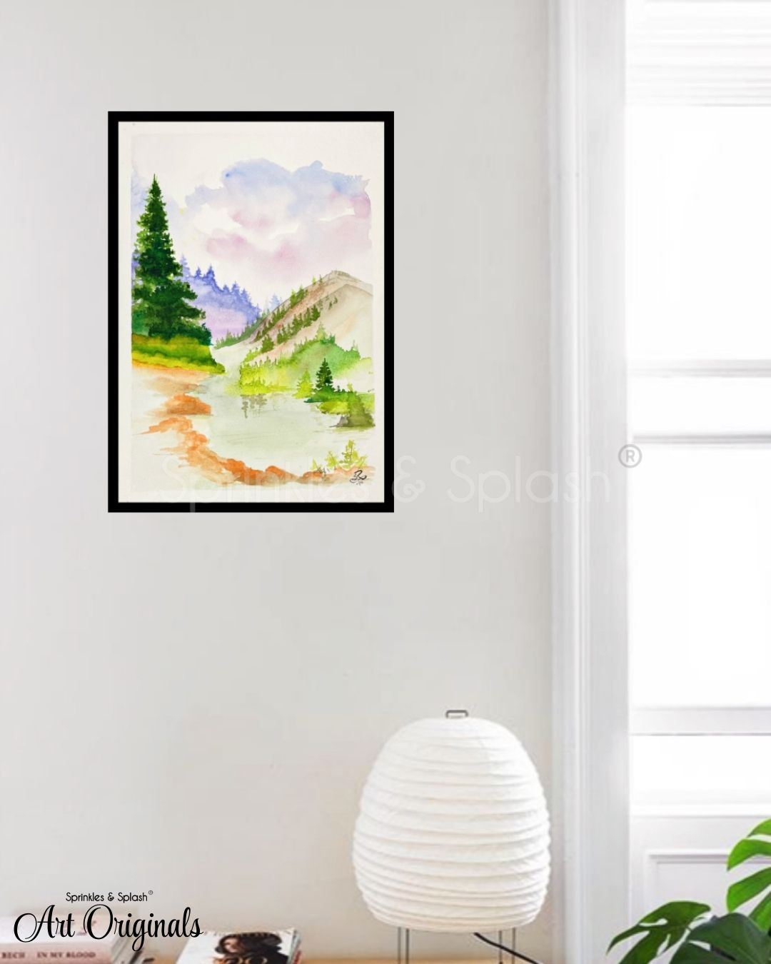 "PEACEFUL WILDERNESS" | Watercolour on Cotton Paper
