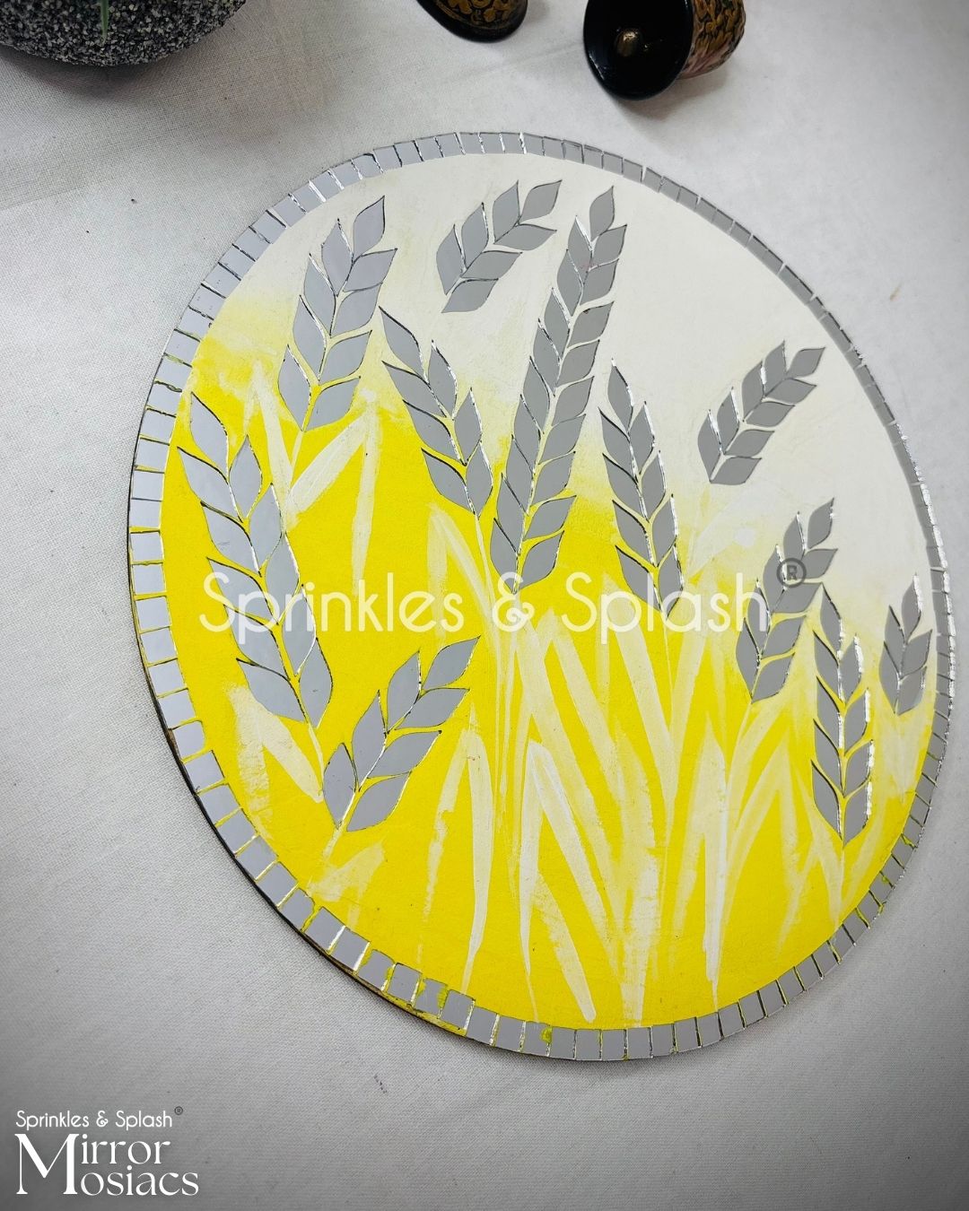 Summer Fields - Mirror Mosaic Art
