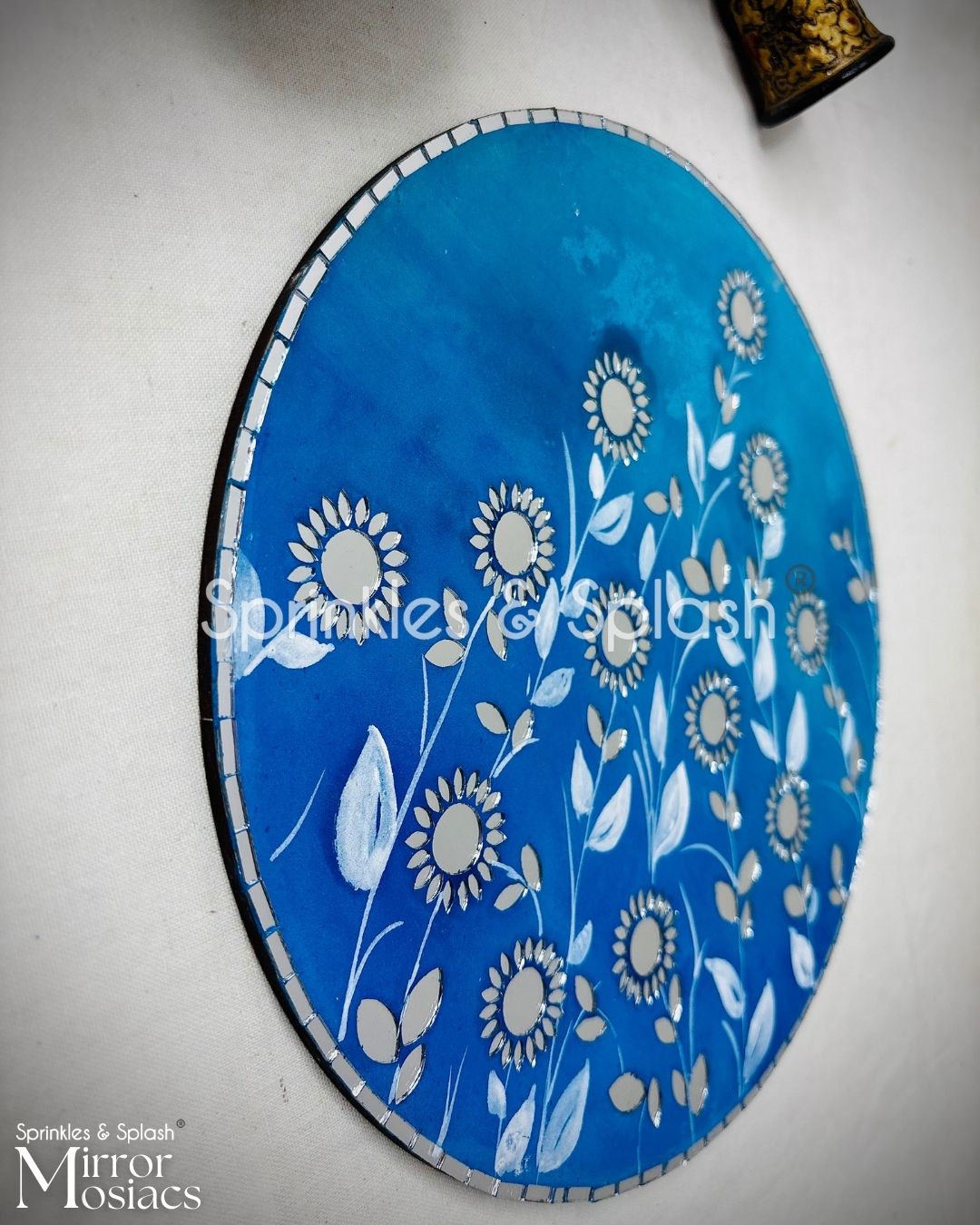 Neelanjana (नीलांजना) - Mirror Mosaic Art