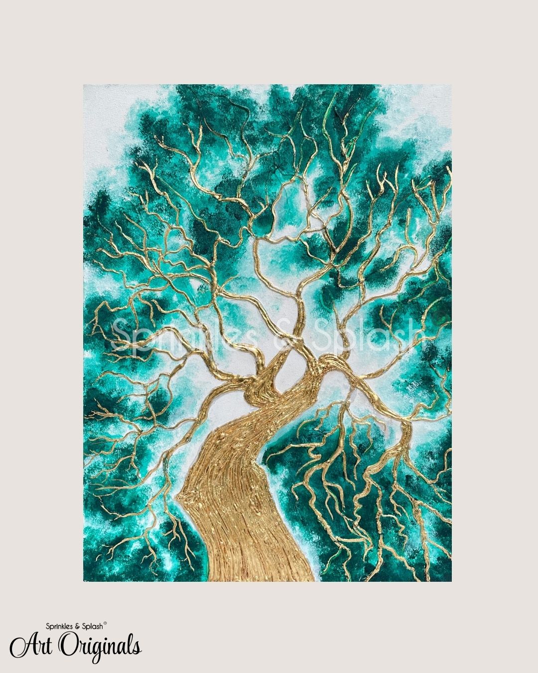 "ROOTS" | Mixed Media on Canvas