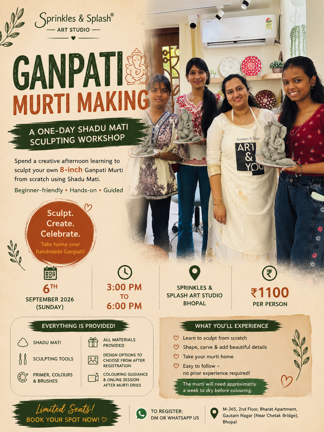 2. GANPATI MURTI MAKING