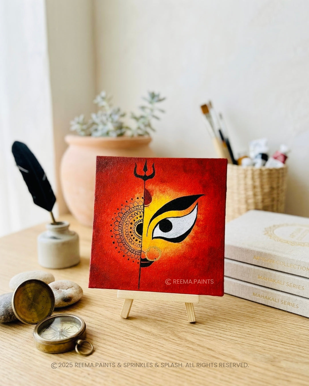 "DEVI" | Acrylics on Canvas