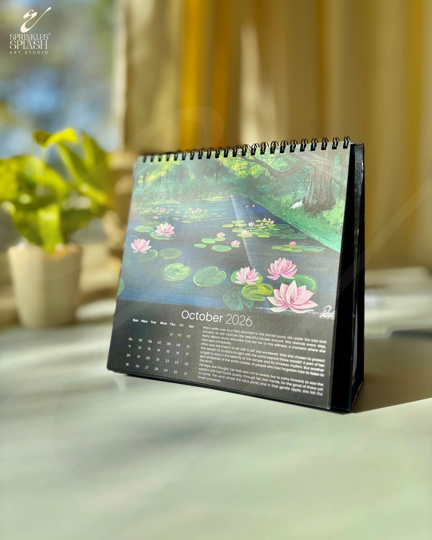 1. Maya- Into the Unknown : A 2026 Art Calendar