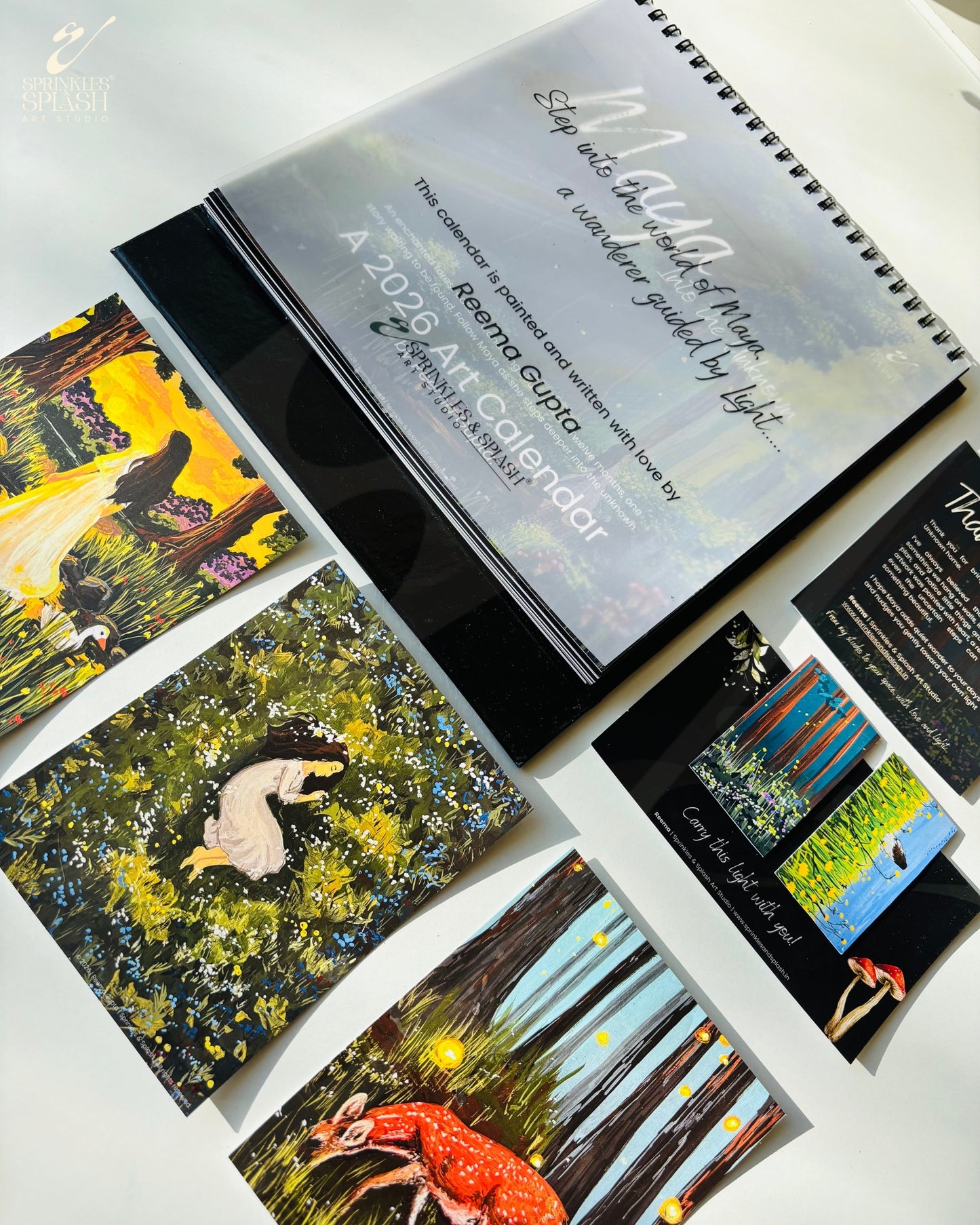 1. Maya- Into the Unknown : A 2026 Art Calendar