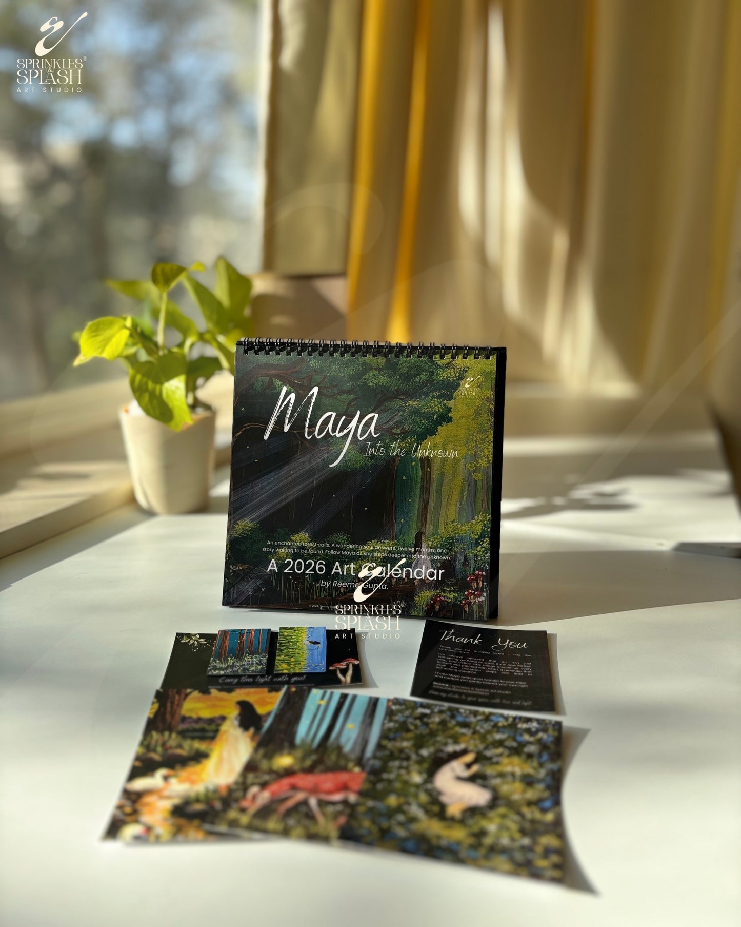 1. Maya- Into the Unknown : A 2026 Art Calendar