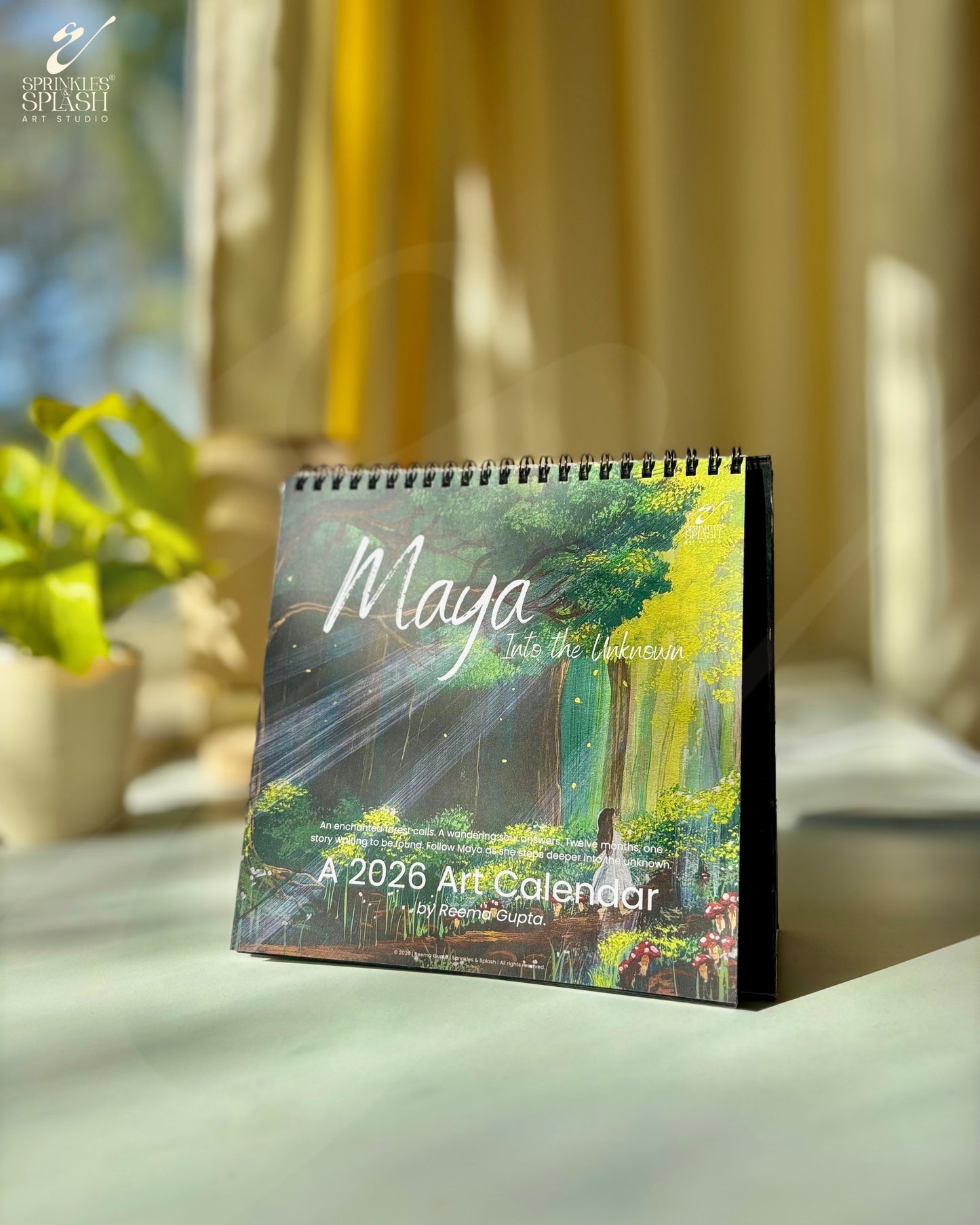 1. Maya- Into the Unknown : A 2026 Art Calendar
