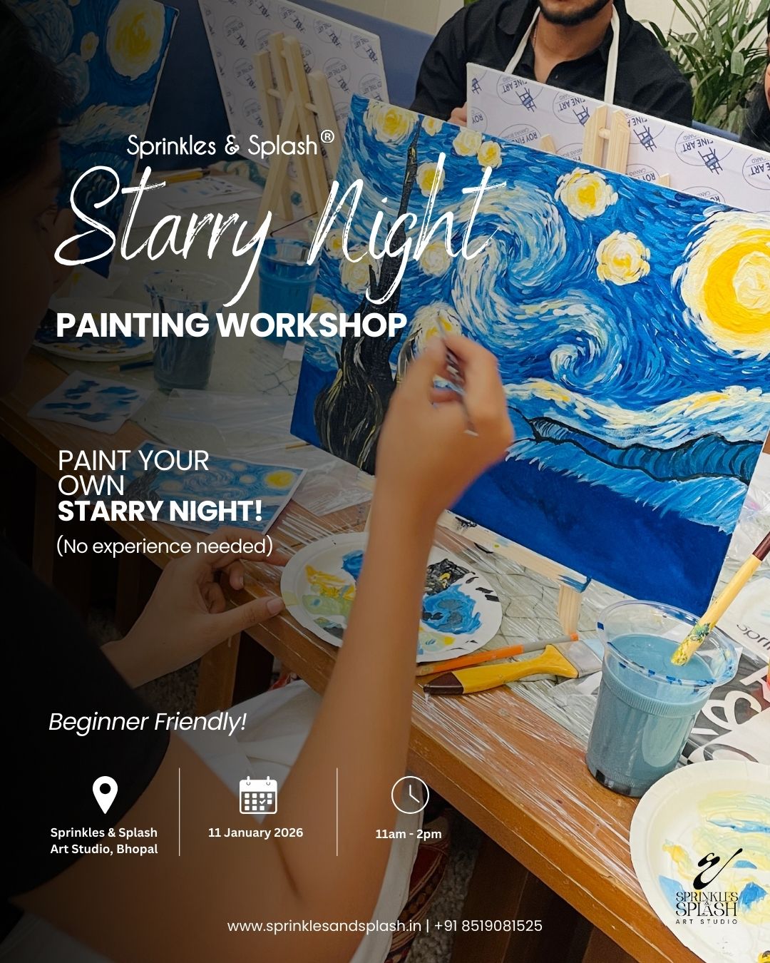 Starry Night Painting Workshop | Bhopal