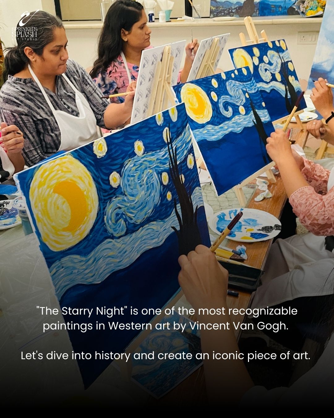 Starry Night Painting Workshop | Bhopal