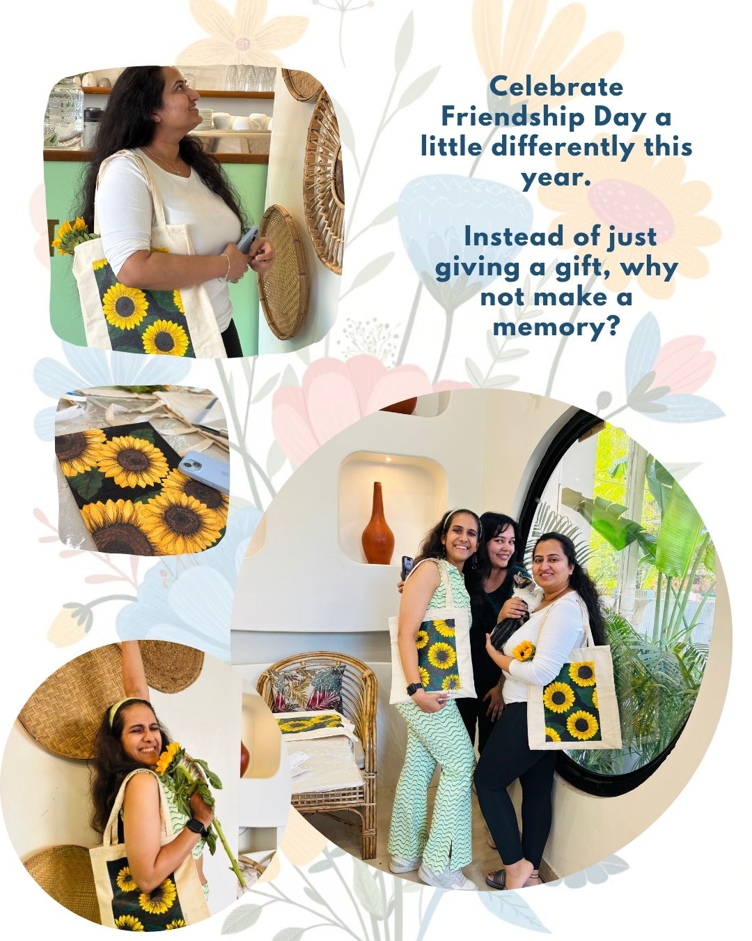Friendship Day - Totebag Painting Workshop : 3rd August 2025- Bhopal