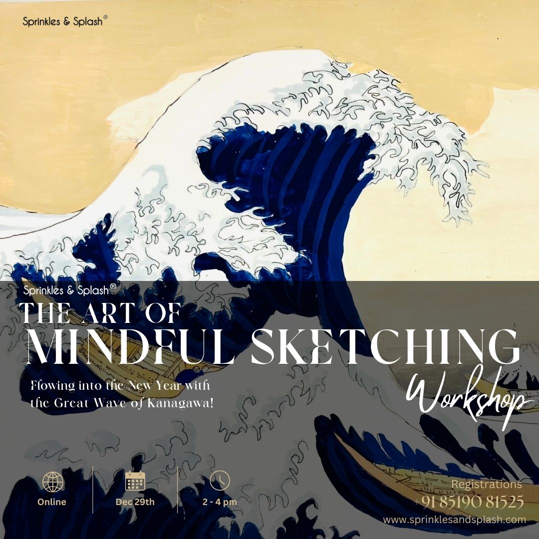 Mindful Sketching Workshop : 29 Dec 2024 | Online