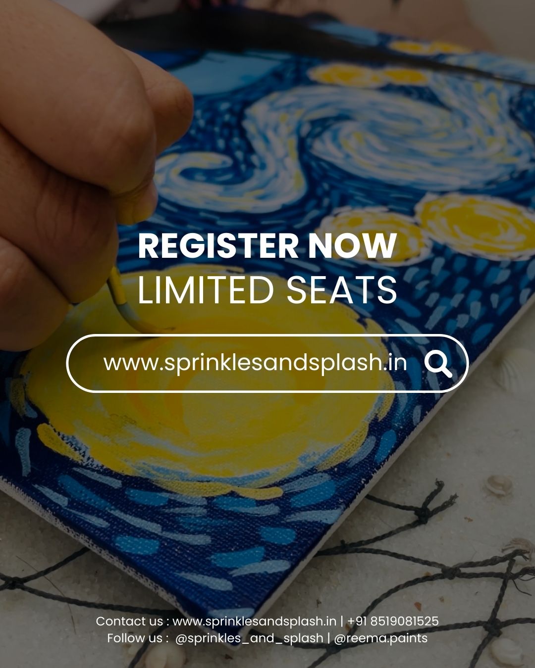 Starry Night Painting Workshop | Bhopal