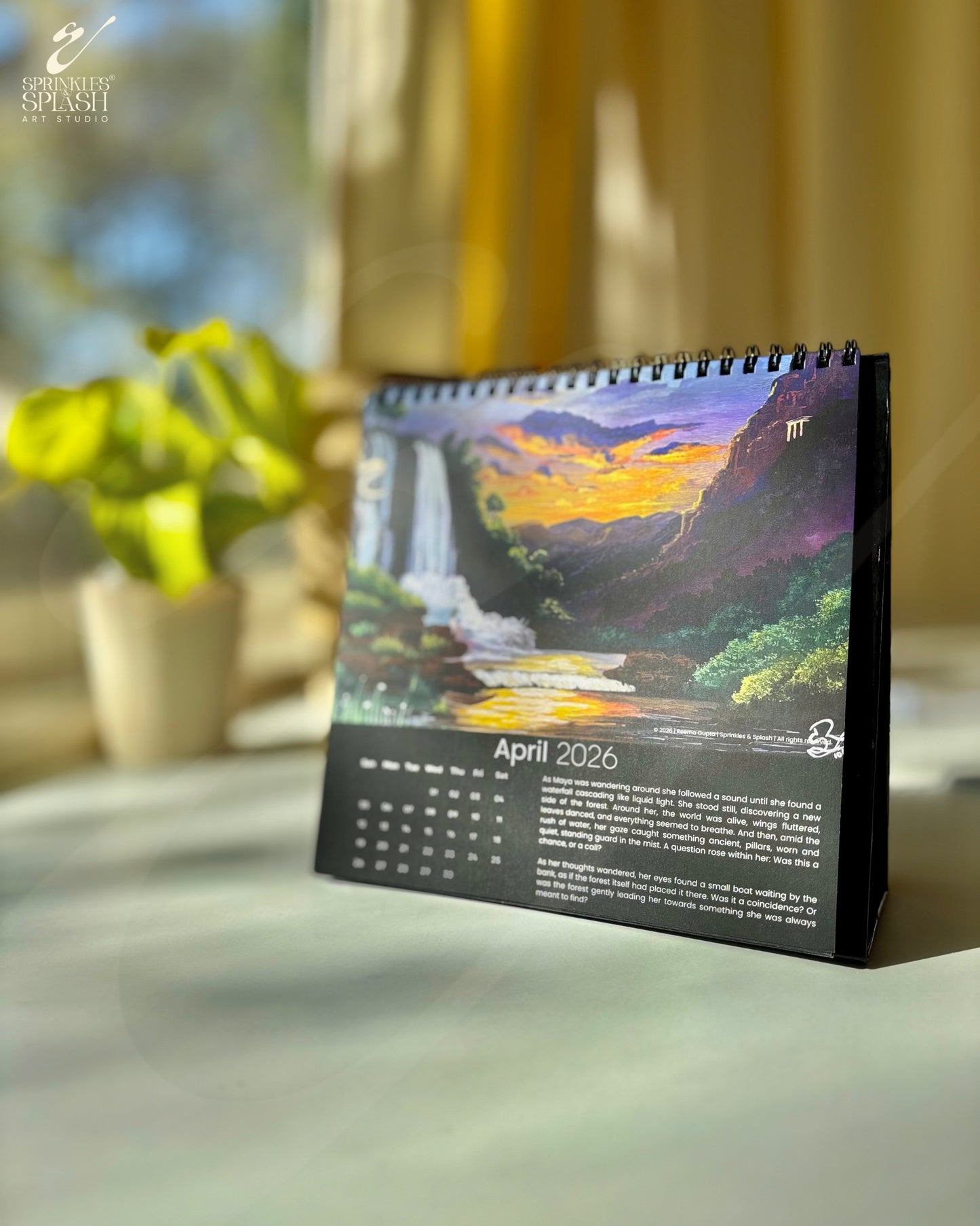 1. Maya- Into the Unknown : A 2026 Art Calendar