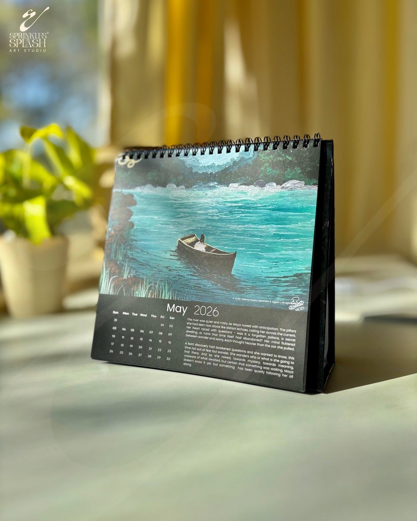 1. Maya- Into the Unknown : A 2026 Art Calendar