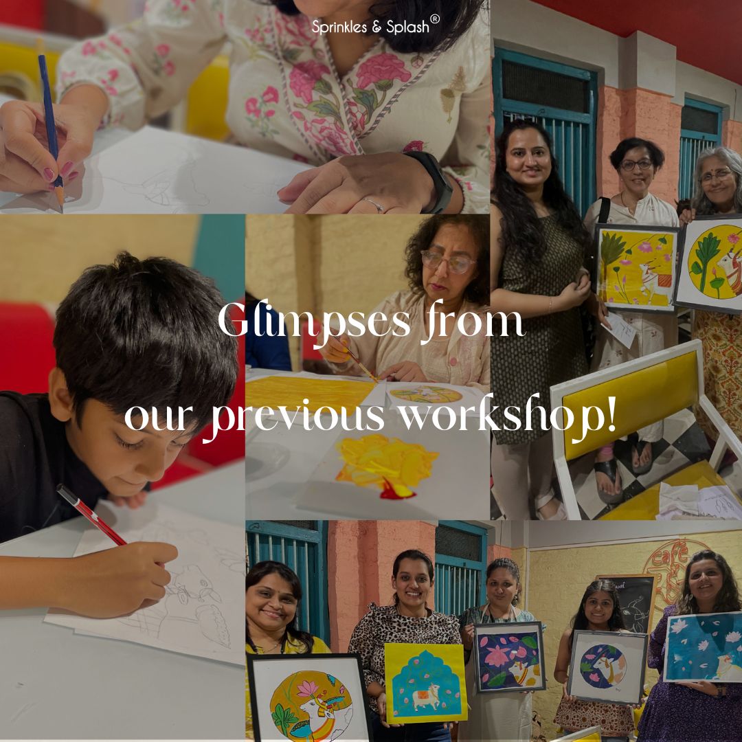 Pichwai Lotus Painting Workshop : 25 January 2025 | Pune