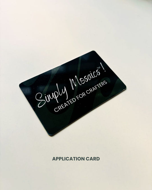 Application Card : Mosaic Artworks