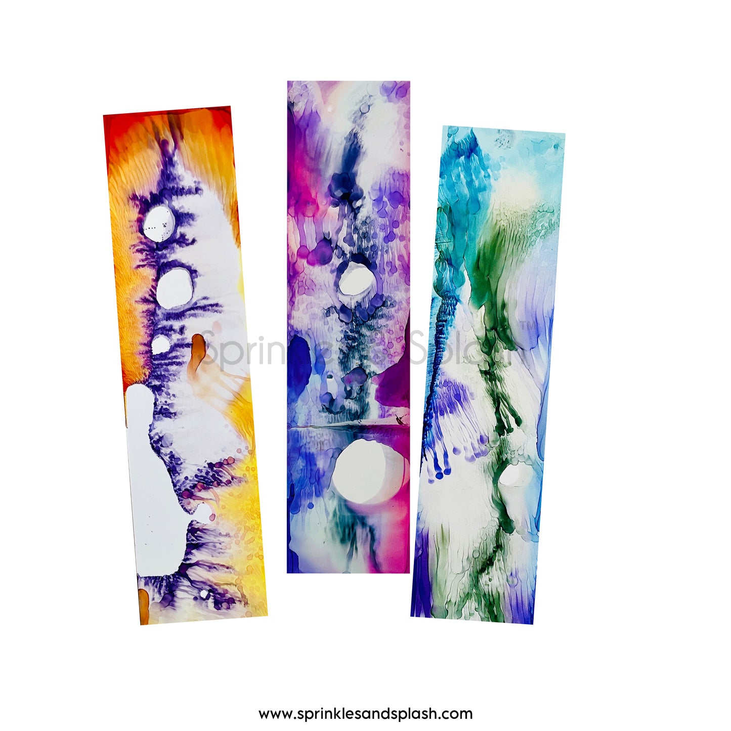 Fluid Ink Art Bookmarks - Buy Single units