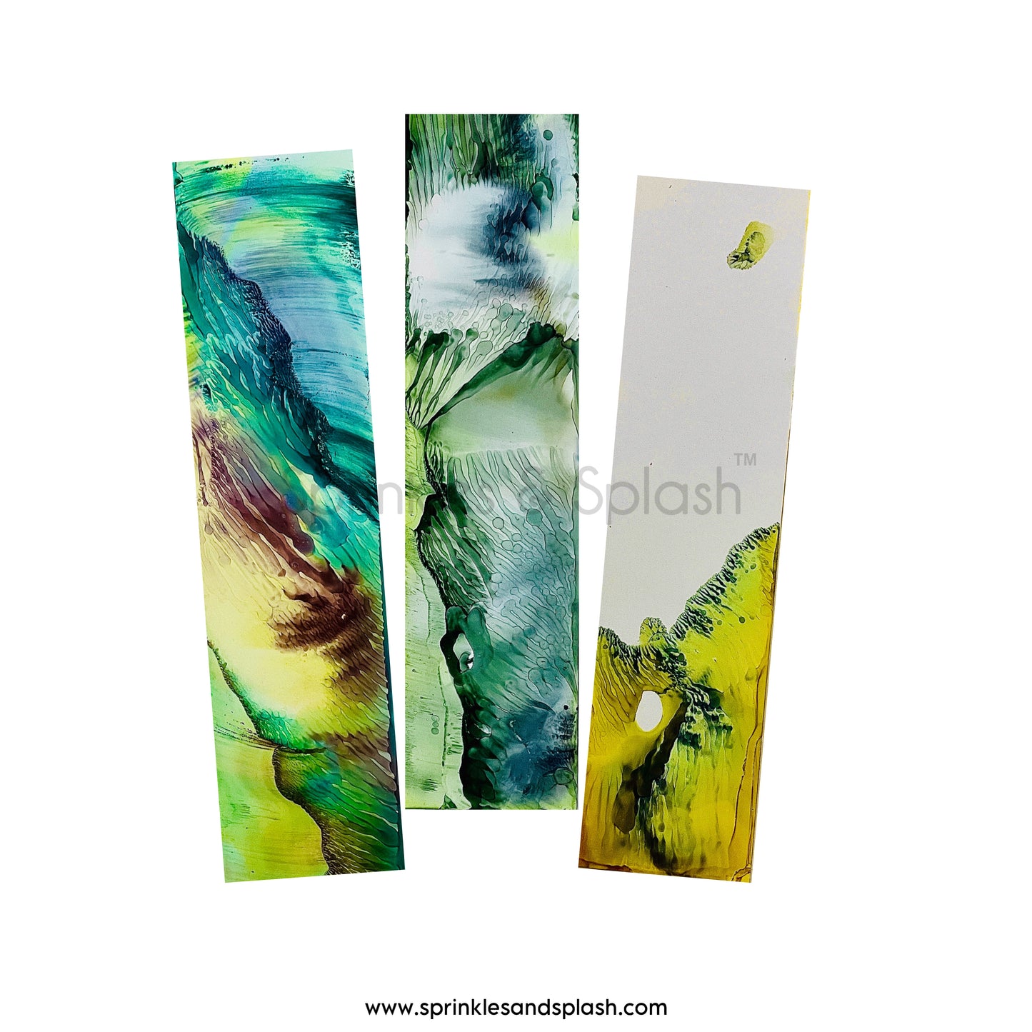 Fluid Ink Art Bookmarks - Buy Single units