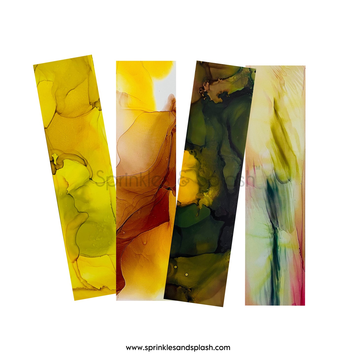 Fluid Ink Art Bookmarks - Buy Single units
