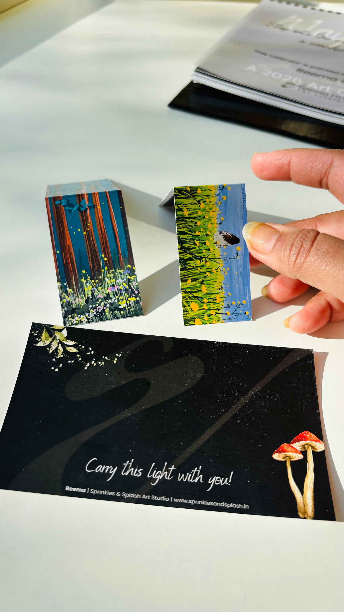 Magnetic Bookmarks : Maya Series (set if 2)