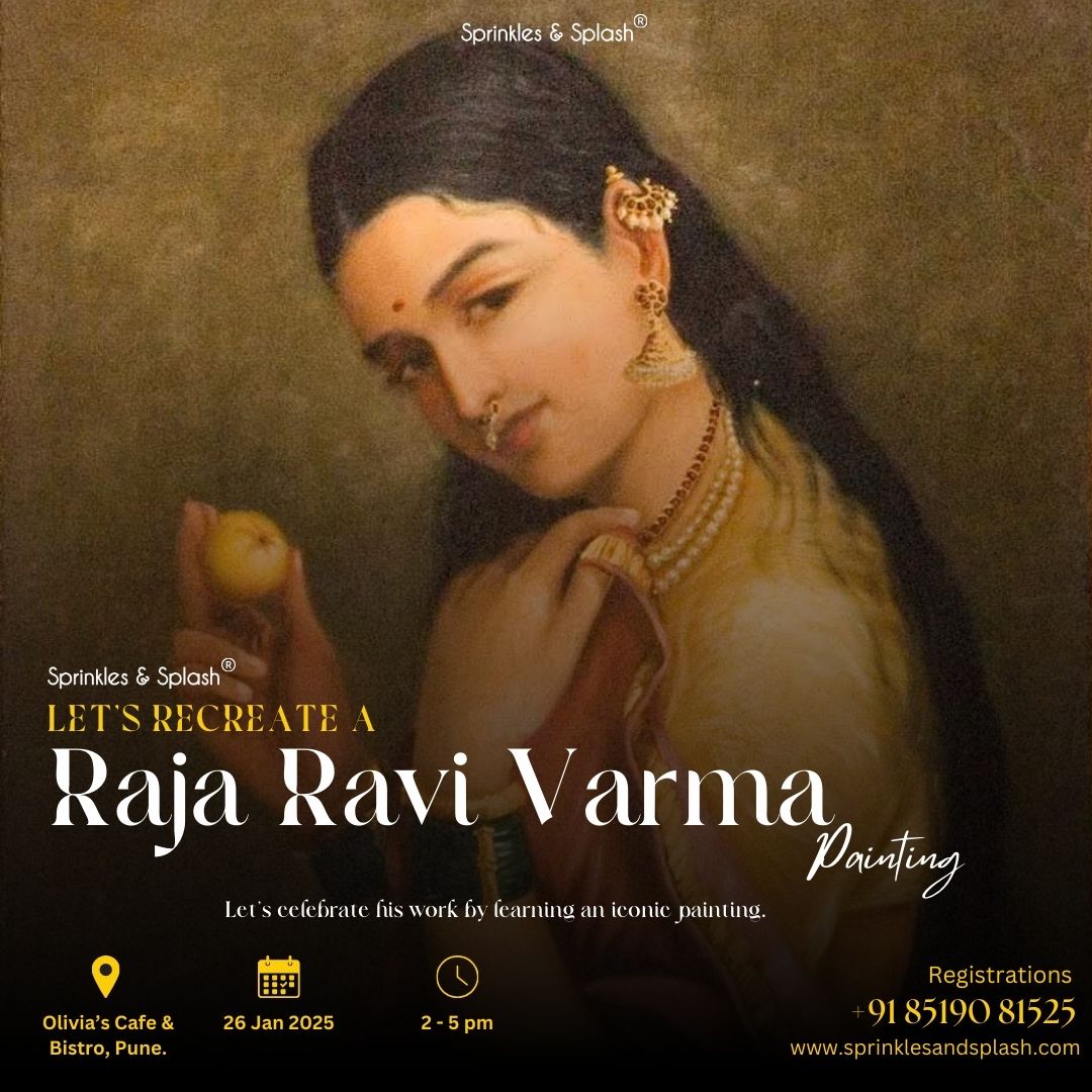 Raja Ravi Varma Painting Workshop : 26 January 2025 | Pune